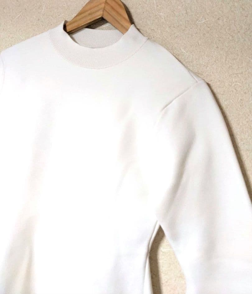 ルフィル　フレアニット　24ss　プルオーバー　ペプラム　シャツ　春夏　完売