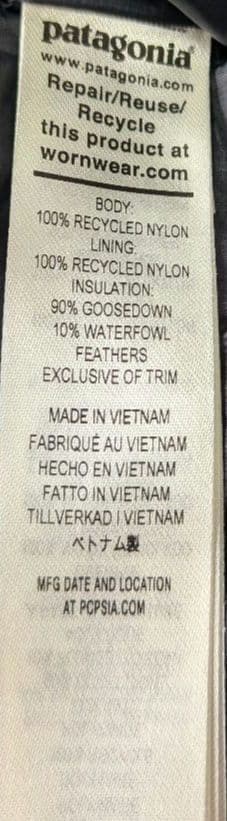 【新品未使用】パタゴニア メンズフィッツロイ ダウン フーディー FA24 黒S