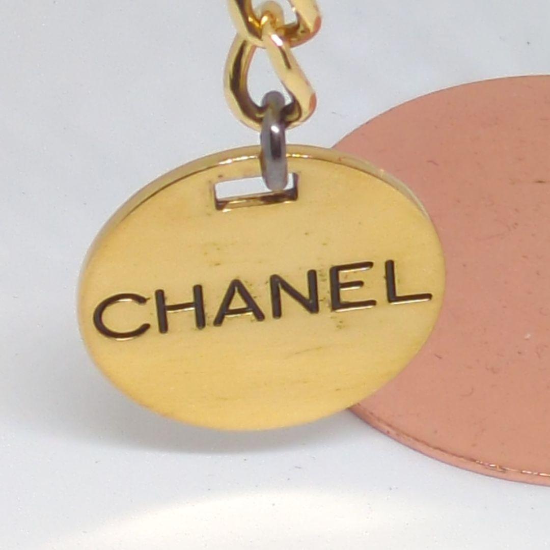 CHANEL シャネル チェーン キーホルダー PARIS ゴールド チャーム