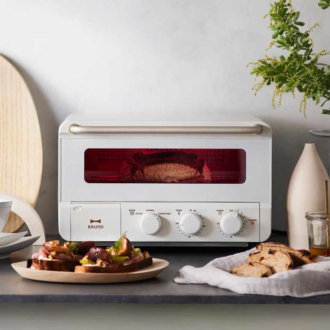 【新品未開封品】BRUNO スチーム＆ベイクトースター