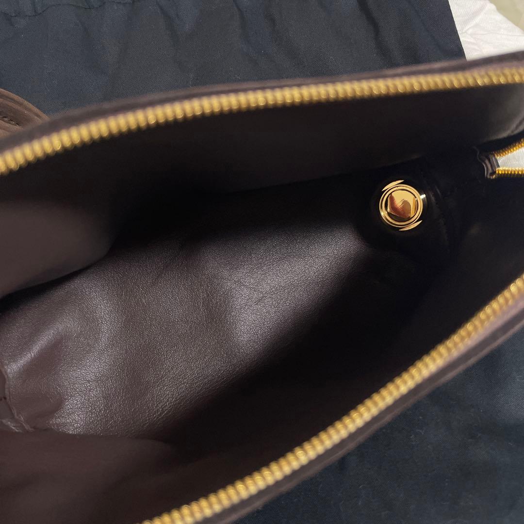 【新品未使用】manimaris queue nubuck choco