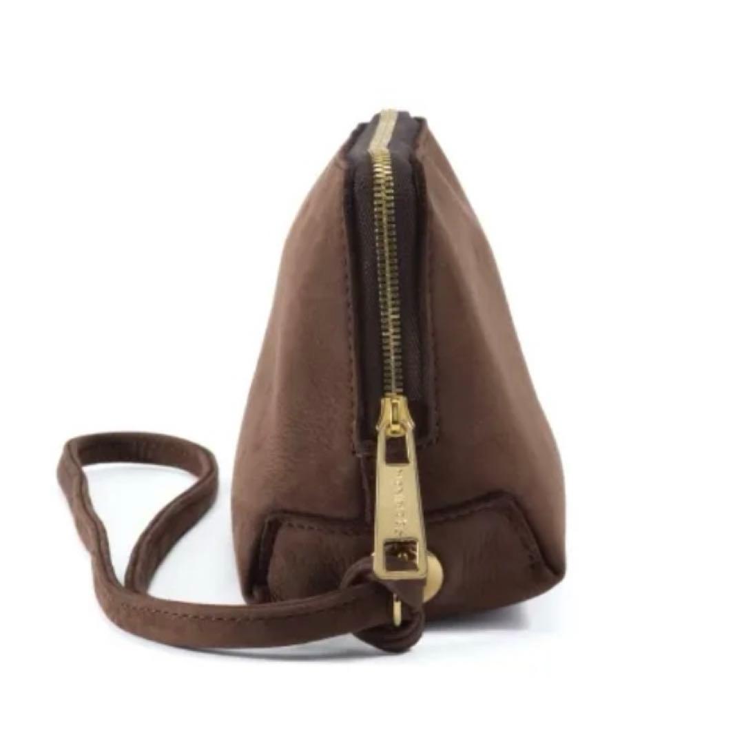 【新品未使用】manimaris queue nubuck choco