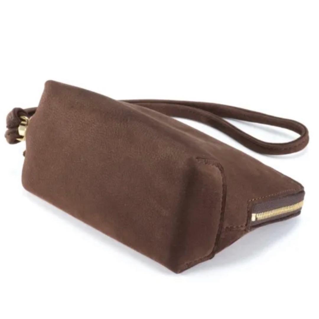 【新品未使用】manimaris queue nubuck choco