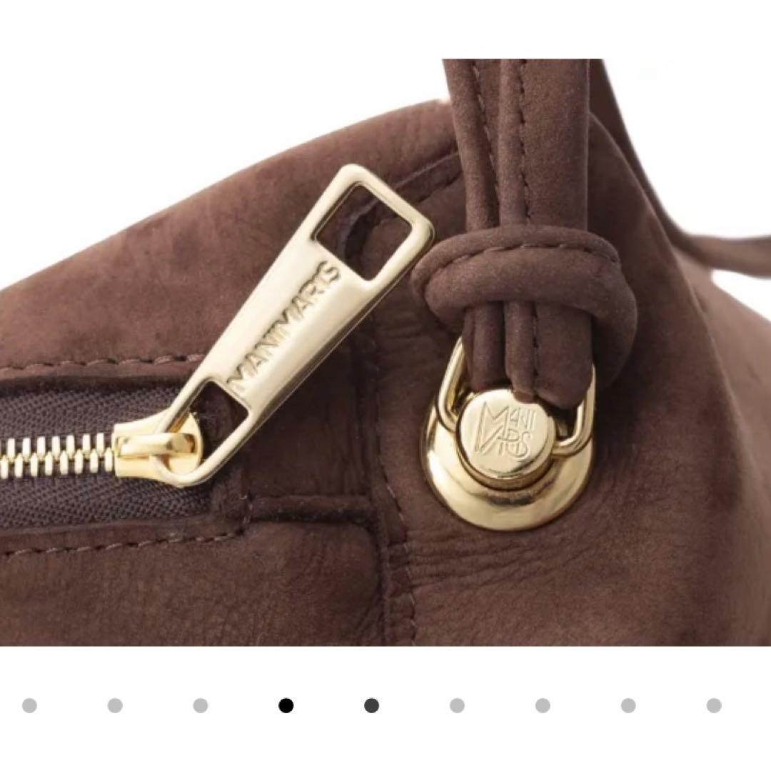 【新品未使用】manimaris queue nubuck choco