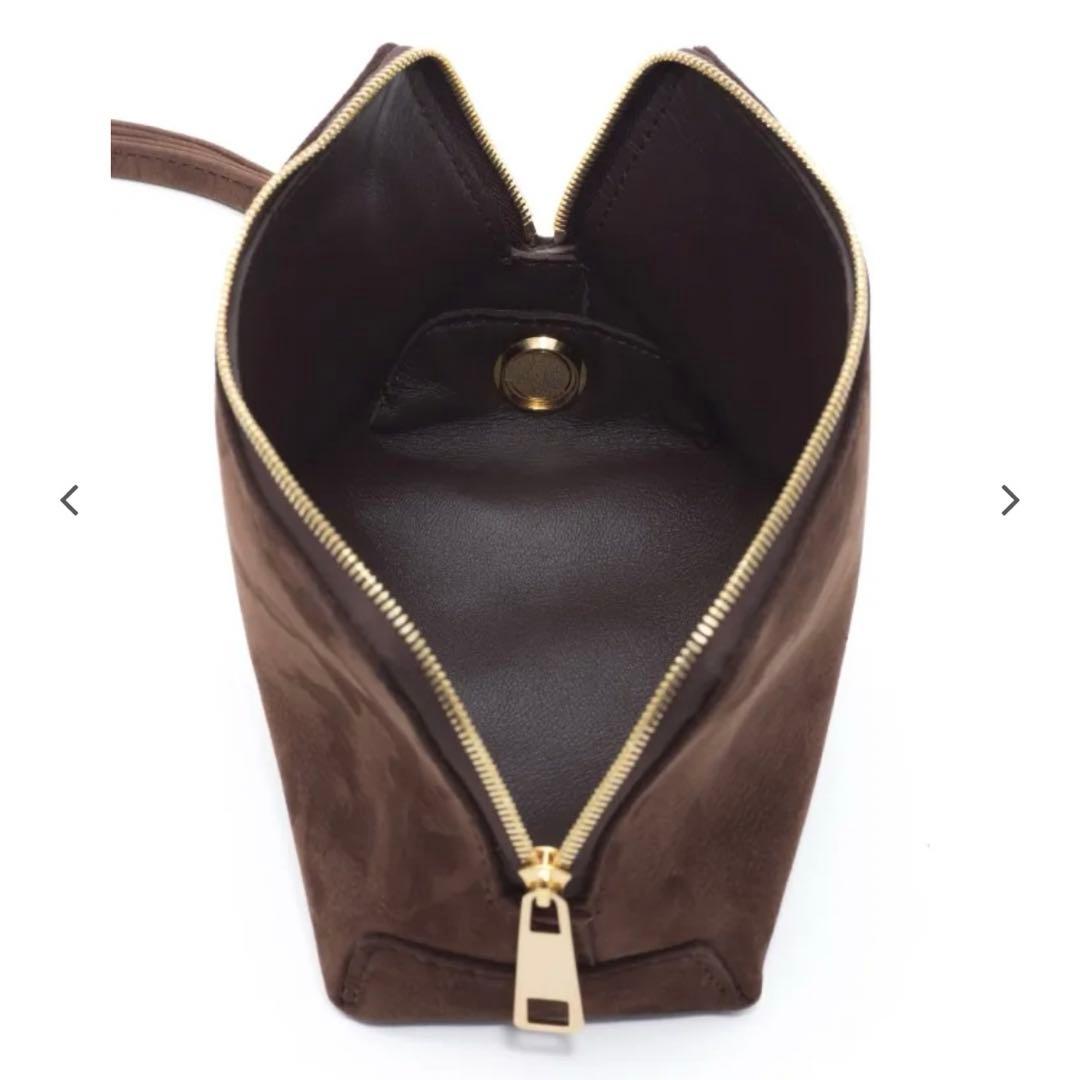 【新品未使用】manimaris queue nubuck choco