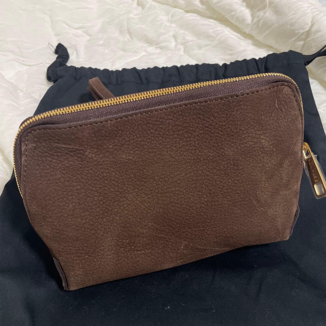 【新品未使用】manimaris queue nubuck choco