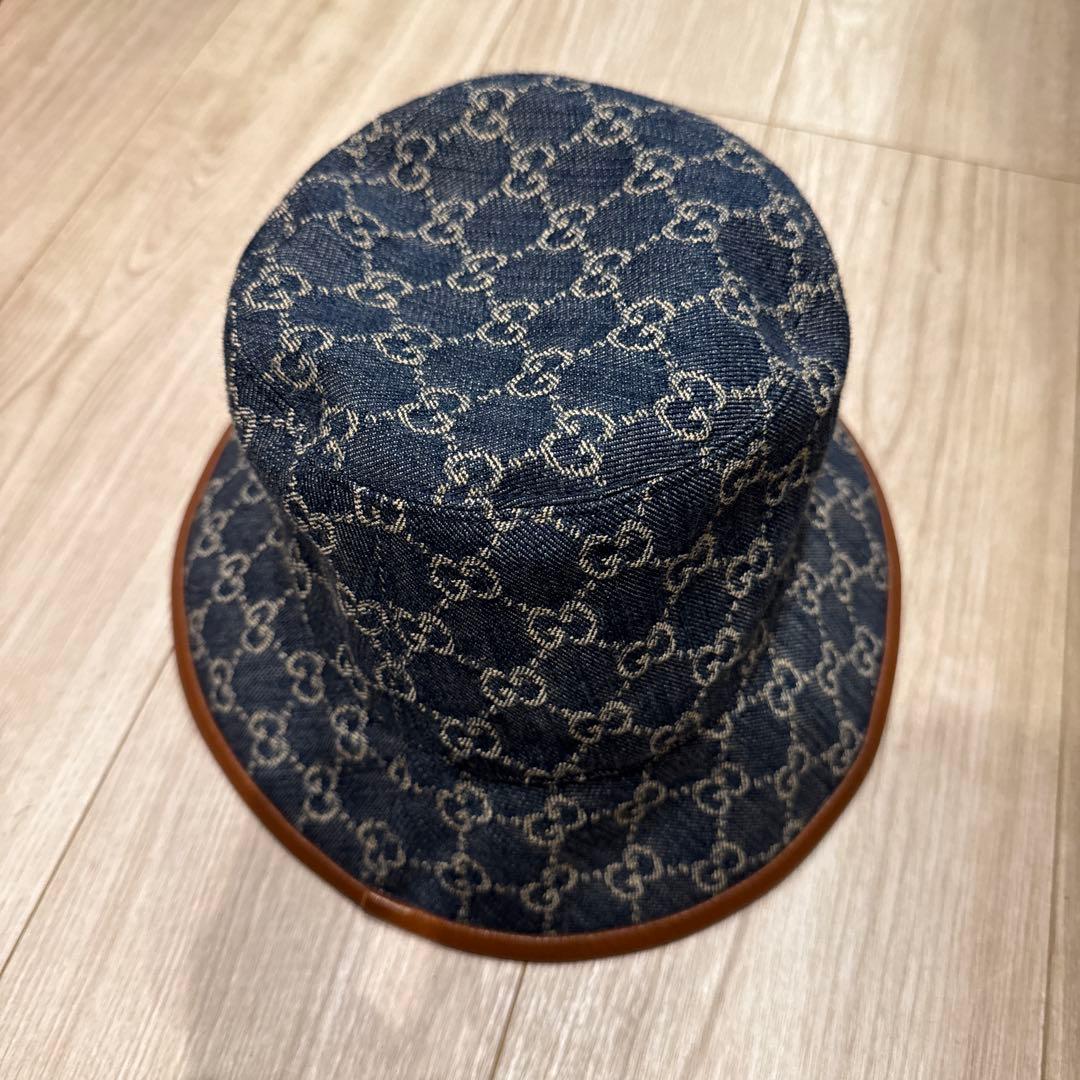 GUCCI GGパターン バケットハット サイズL