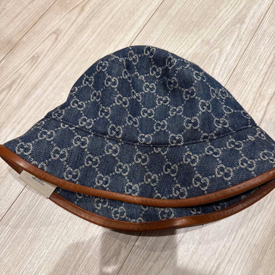 GUCCI GGパターン バケットハット サイズL