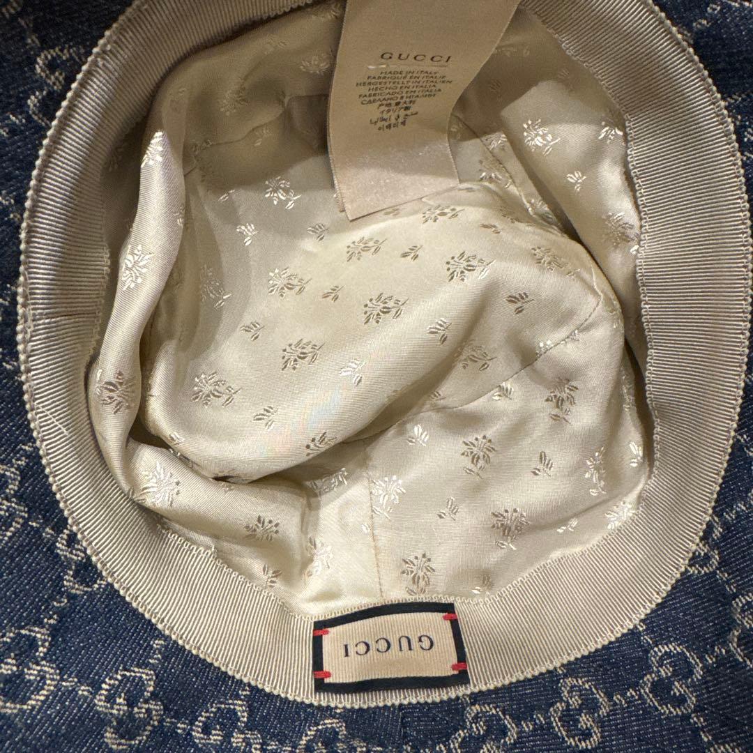 GUCCI GGパターン バケットハット サイズL