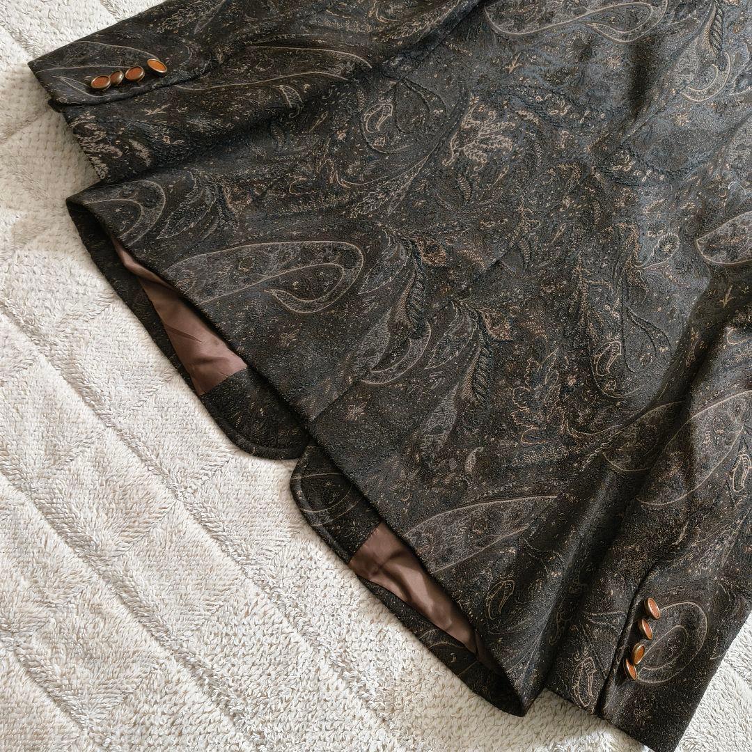 タグ付き ドルチェ＆ガッバーナ テーラードジャケット ペイズリー イタリア製