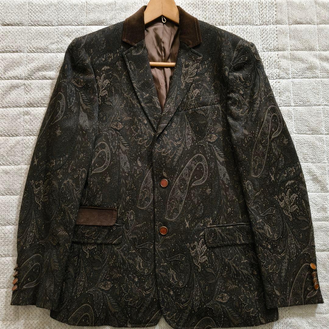 タグ付き ドルチェ＆ガッバーナ テーラードジャケット ペイズリー イタリア製