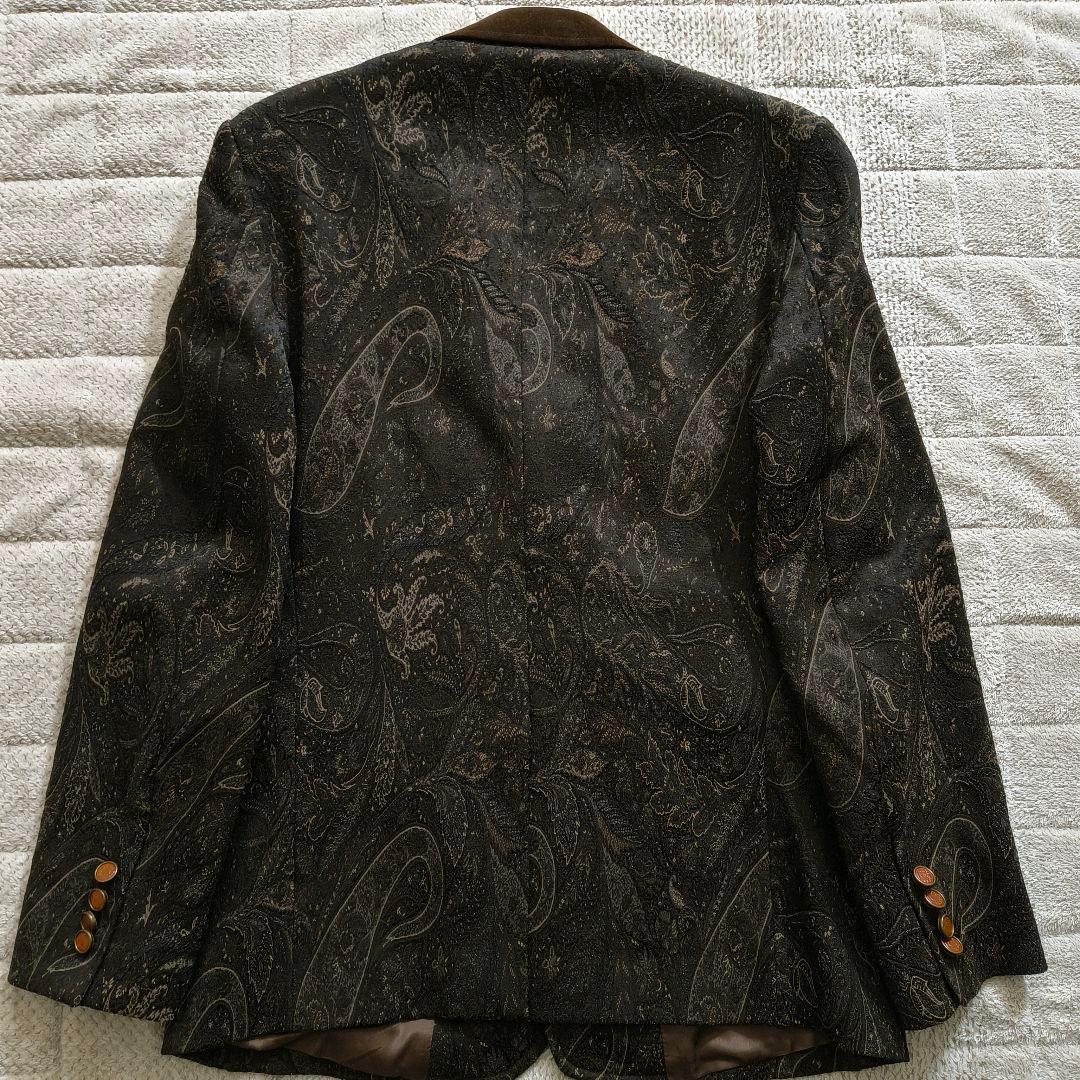 タグ付き ドルチェ＆ガッバーナ テーラードジャケット ペイズリー イタリア製