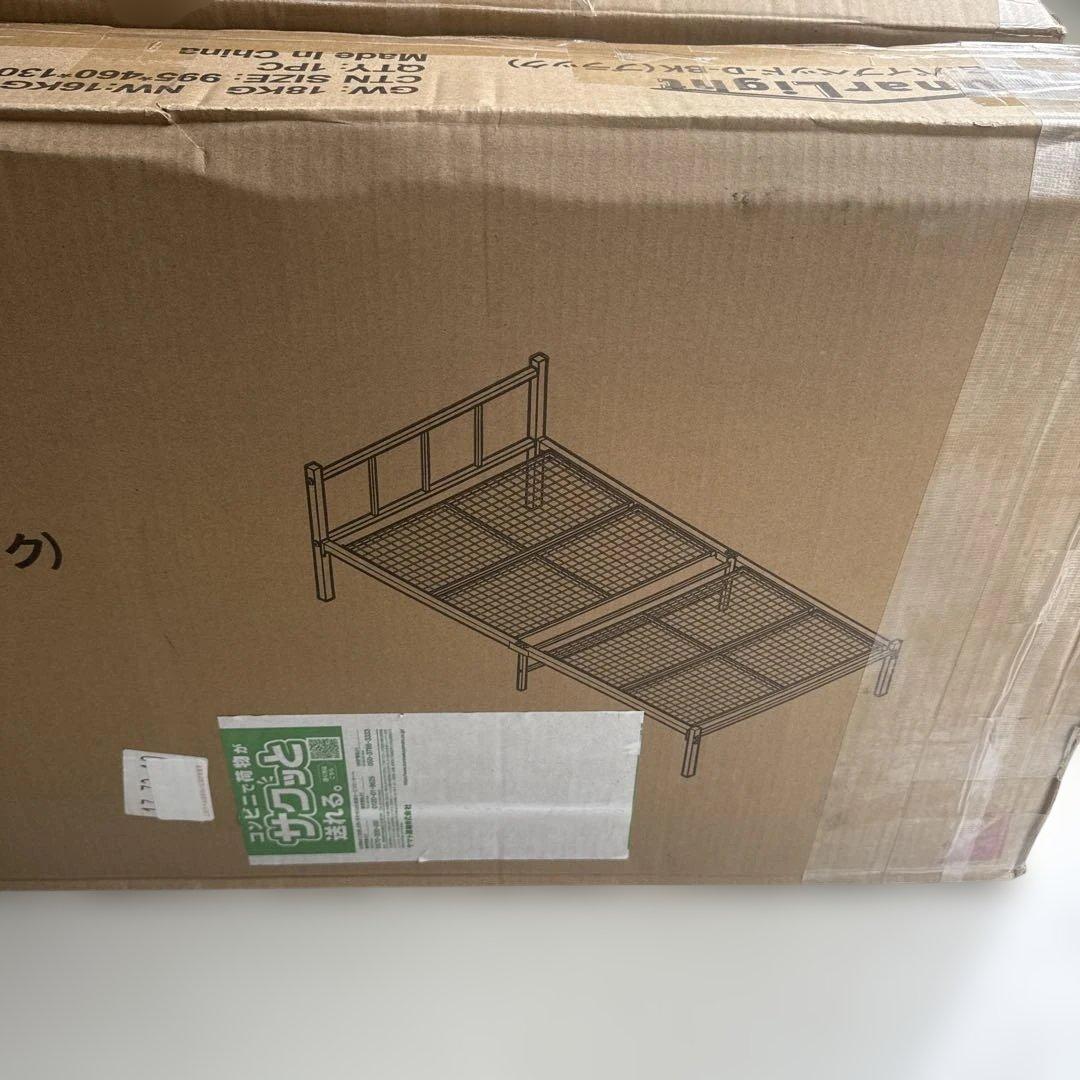 スチールパイプベッド シングル 通気性 静音 頑丈なベッド