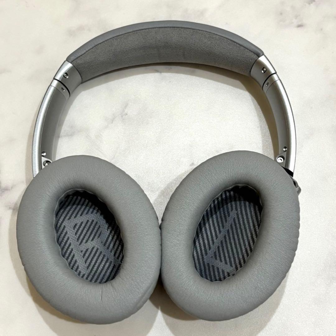 未使用級✨️廃盤カラー BOSE QUIETCOMFORT35 シルバー 完備品
