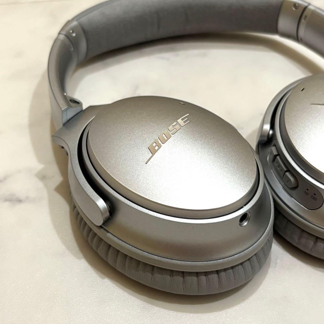 未使用級✨️廃盤カラー BOSE QUIETCOMFORT35 シルバー 完備品