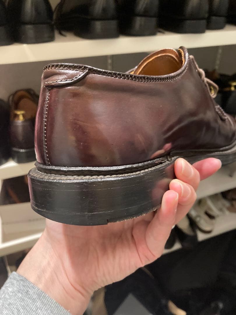 o*a様 Alden 990 7D コードバン バーガンディー バリーラスト U