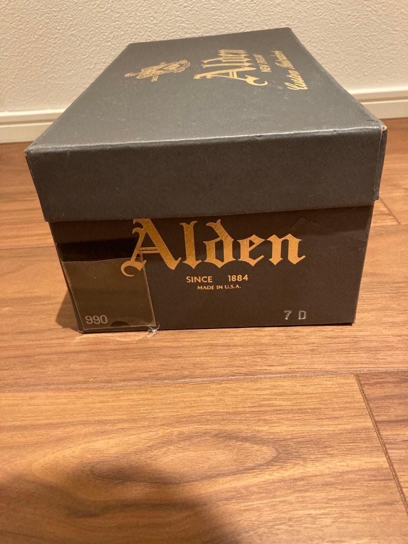 o*a様 Alden 990 7D コードバン バーガンディー バリーラスト U