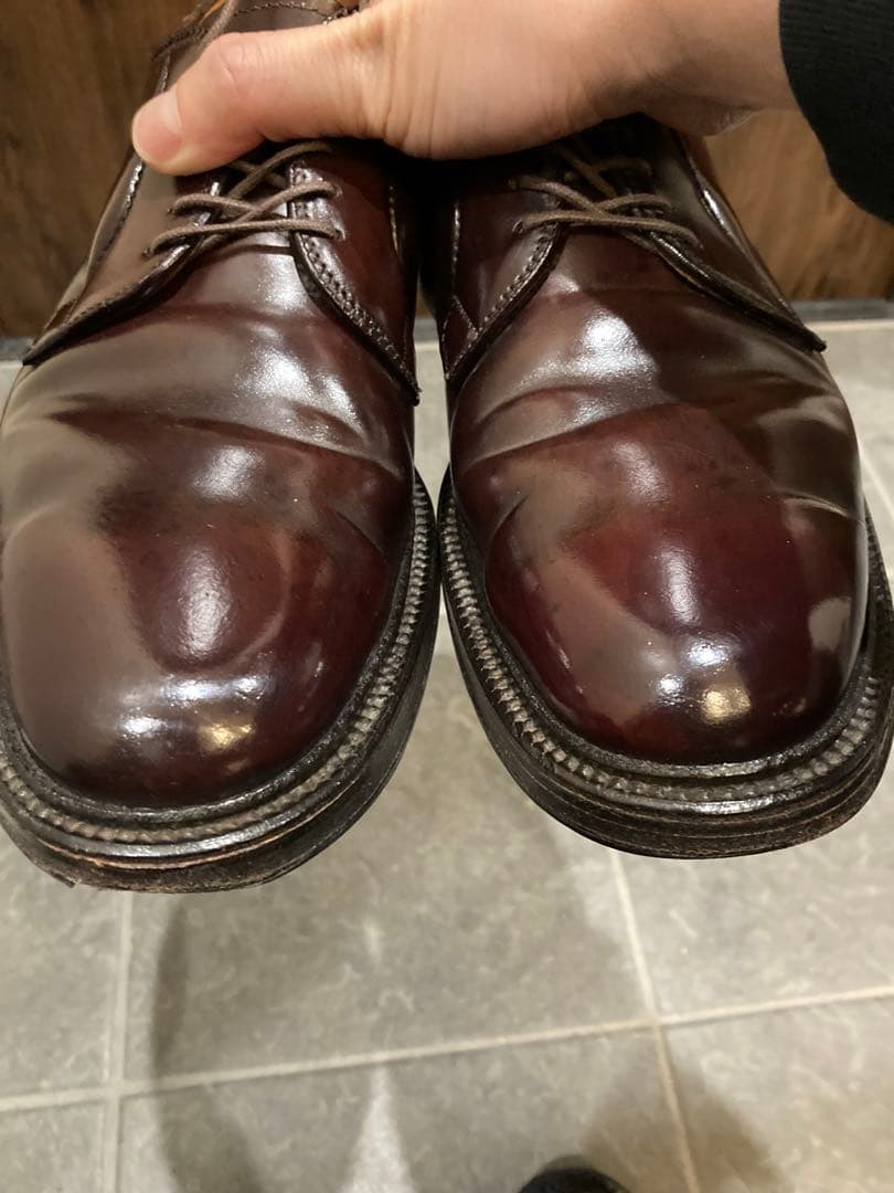 o*a様 Alden 990 7D コードバン バーガンディー バリーラスト U