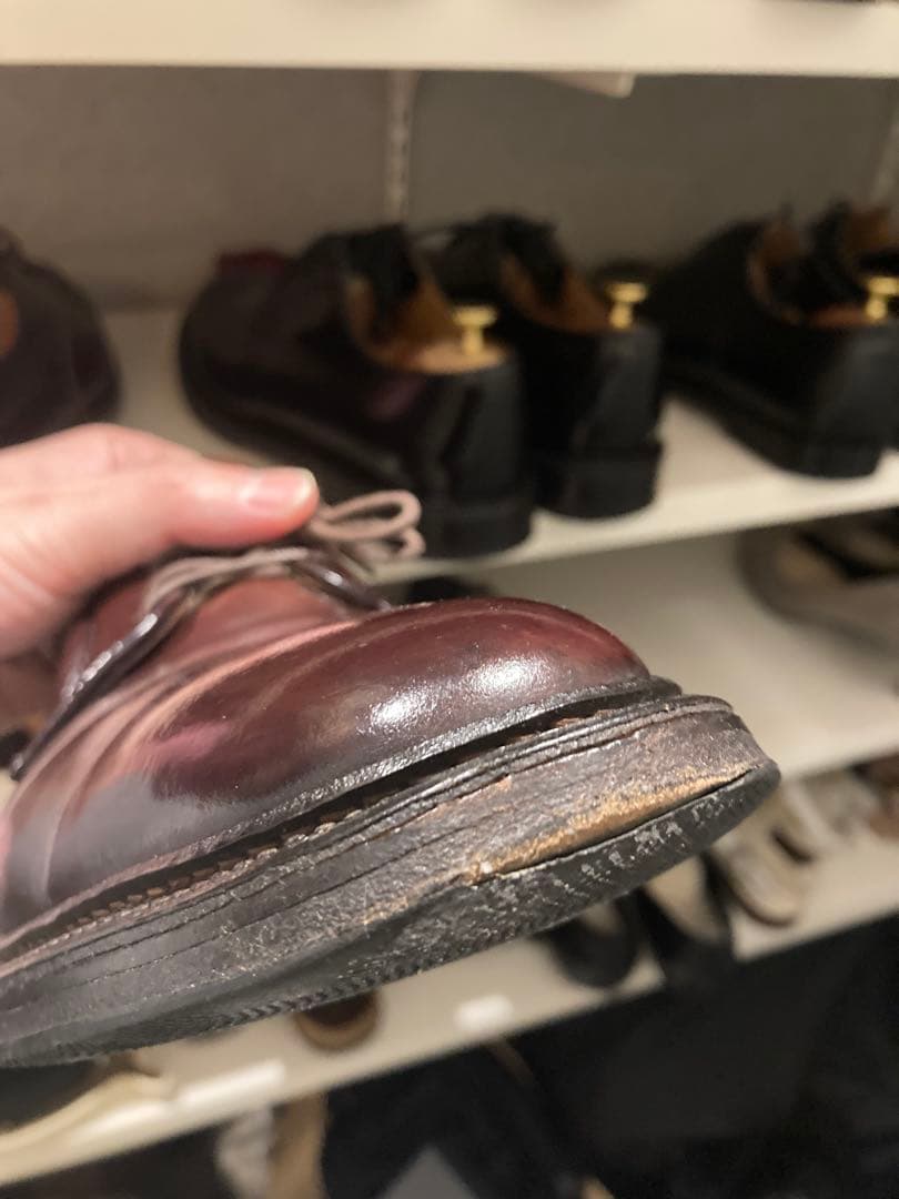 o*a様 Alden 990 7D コードバン バーガンディー バリーラスト U