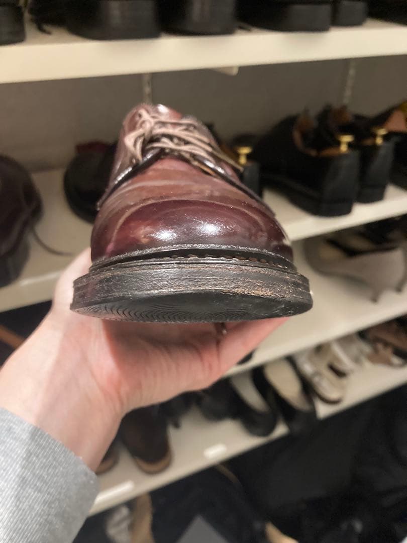 o*a様 Alden 990 7D コードバン バーガンディー バリーラスト U