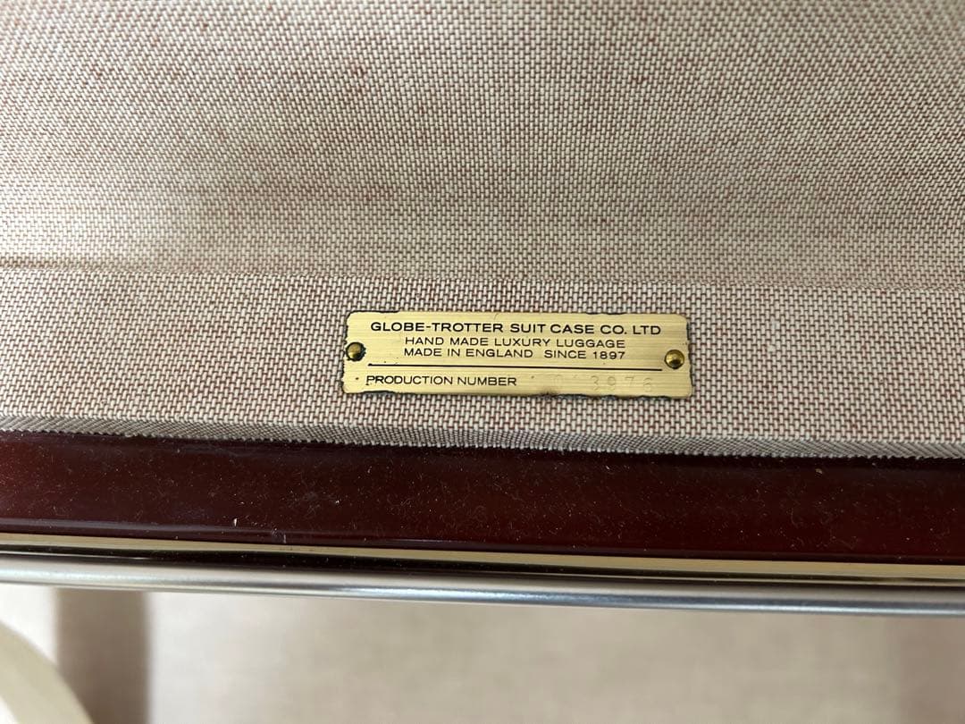 GLOBE TROTTER サファリ　33インチ　エクストララージスーツケース