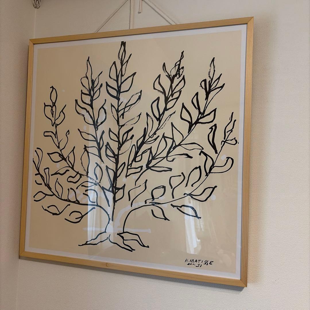 【IDEE 】アートポスター アンリ・マティス 低木
