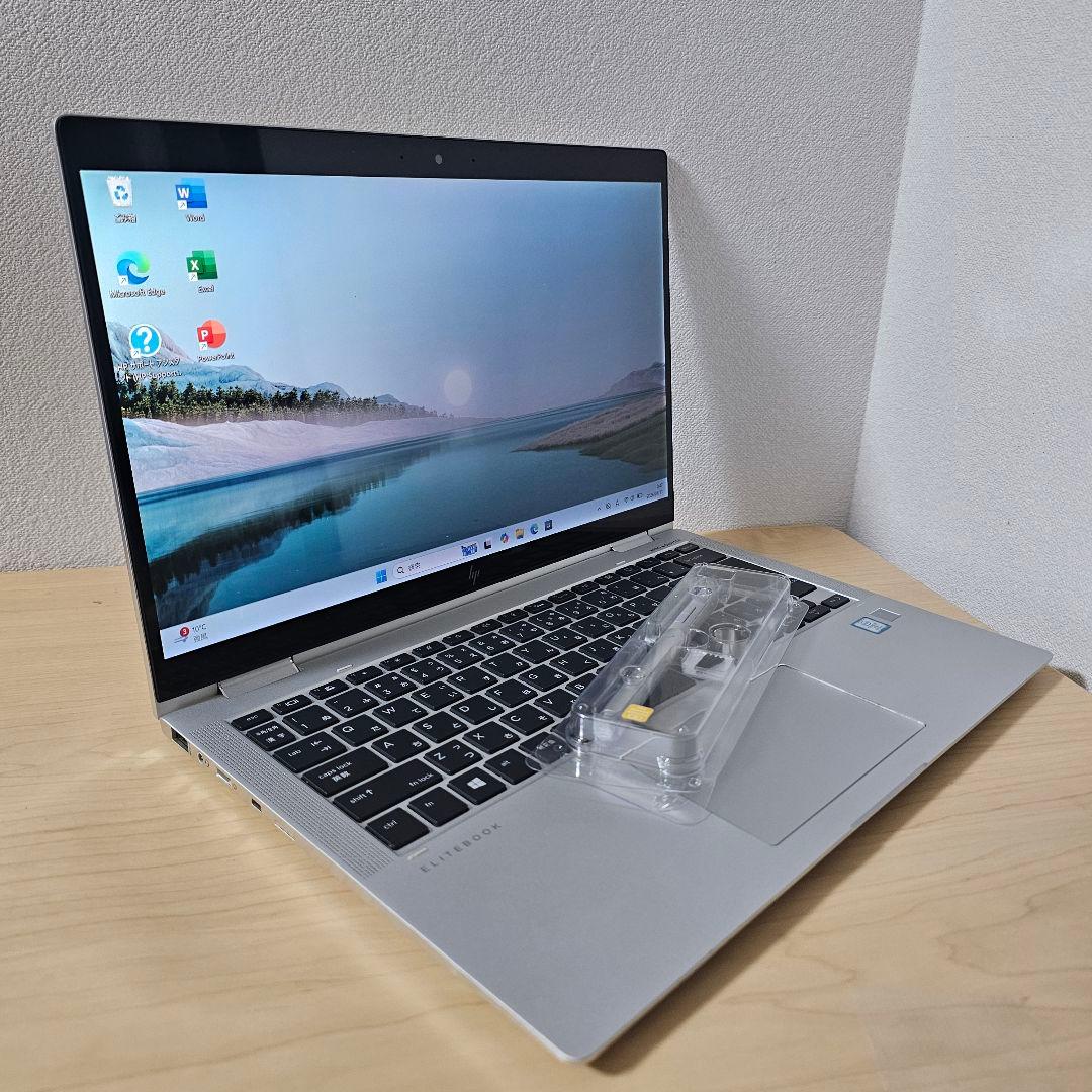 Elitebook X360 G6 ／Core i7・16GB／LTE／ペン
