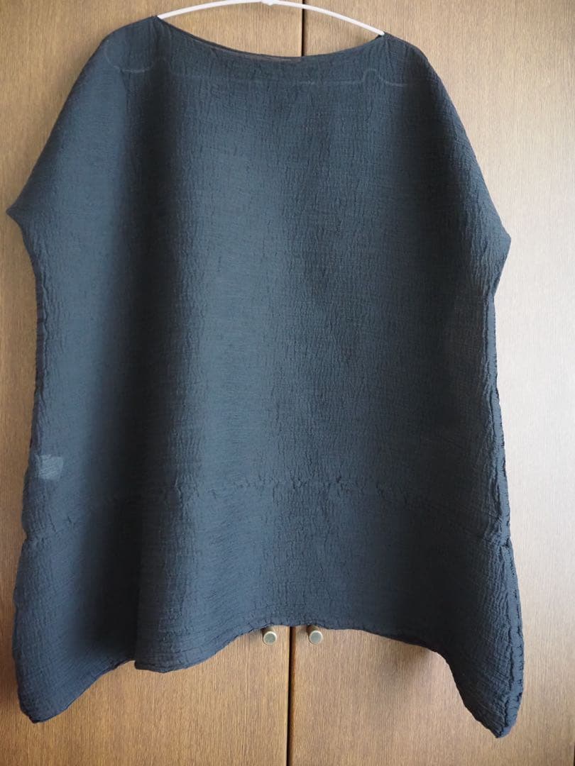 イッセイミヤケミー　ブラックチュニック 七分袖