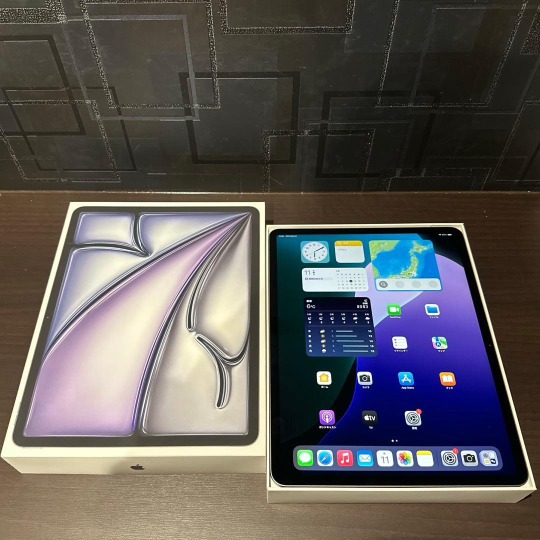 【美品】iPad Air 13インチ(M2)Wi-Fiモデル　128GB