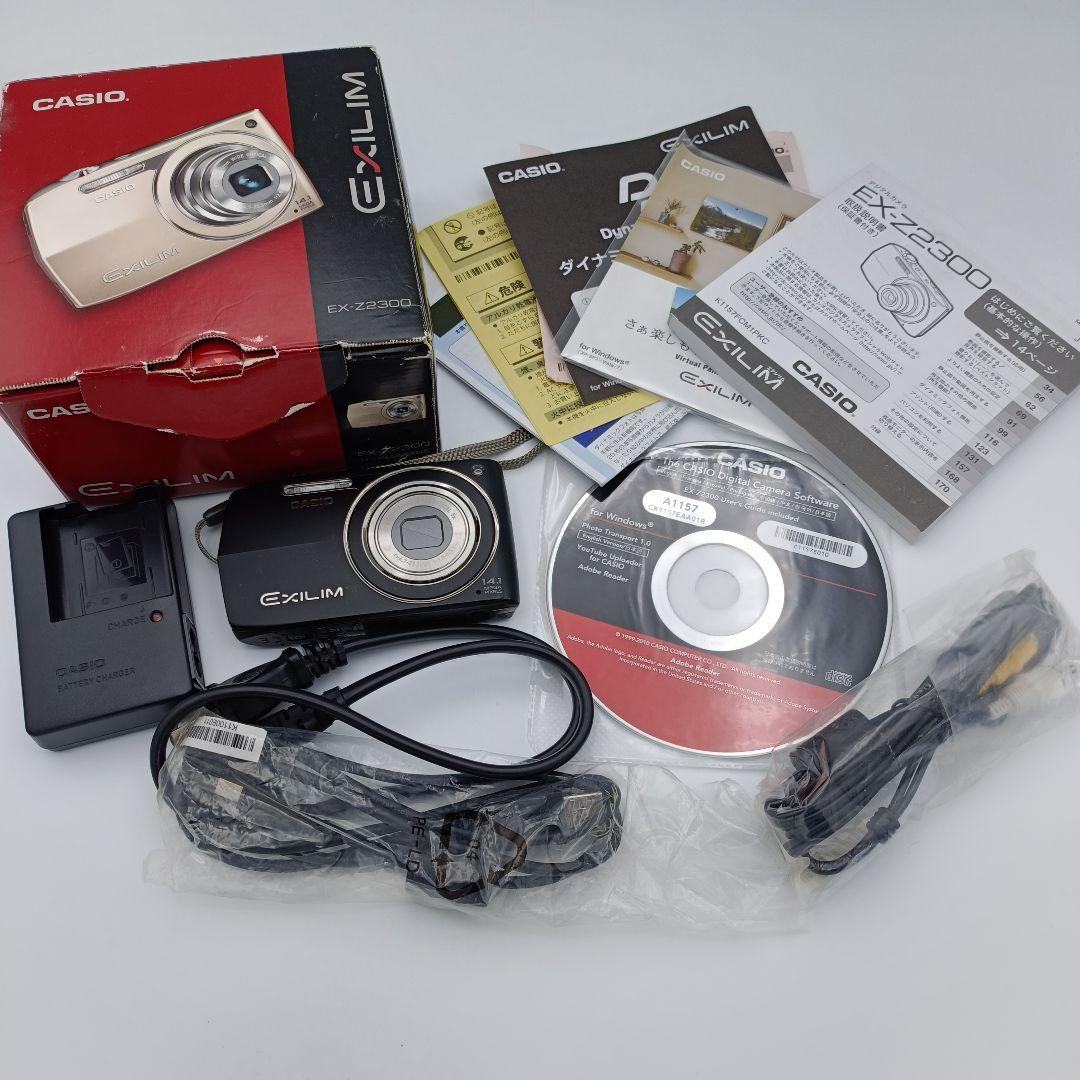 CASIO EXILIM EX-Z2300 黒 箱付 付属品完備 動作確認済