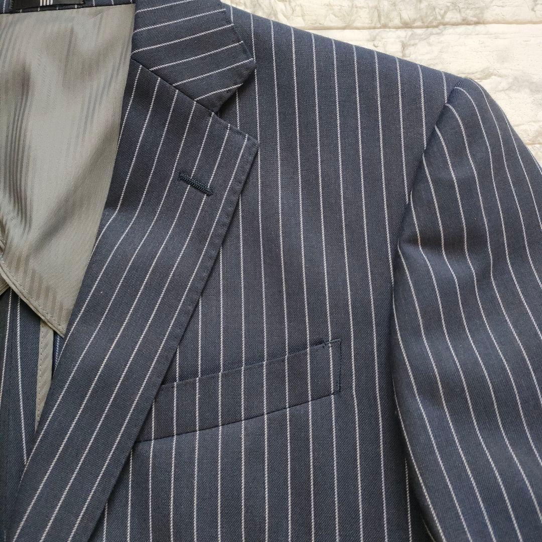 SUIT SELECT　3ピース　ストライプスーツセット　AB6