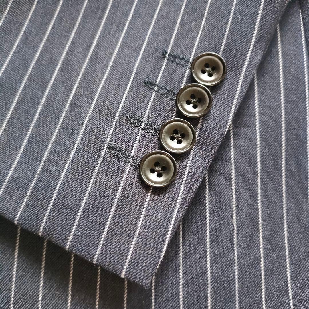 SUIT SELECT　3ピース　ストライプスーツセット　AB6