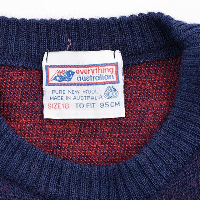 あいみょん　着用　コアラ柄　セーター　キッズL　レディースS～Mサイズ　紺　赤