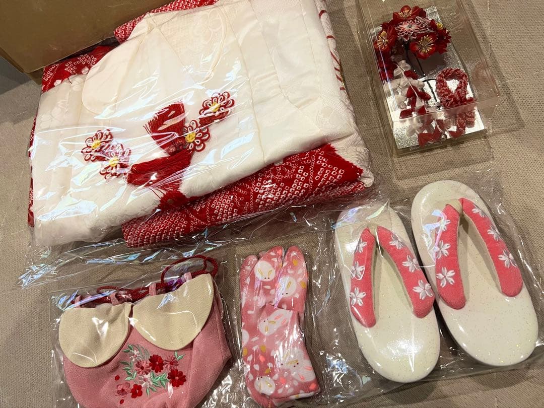 ⭐︎七五三 セット　総絞り　3歳⭐︎