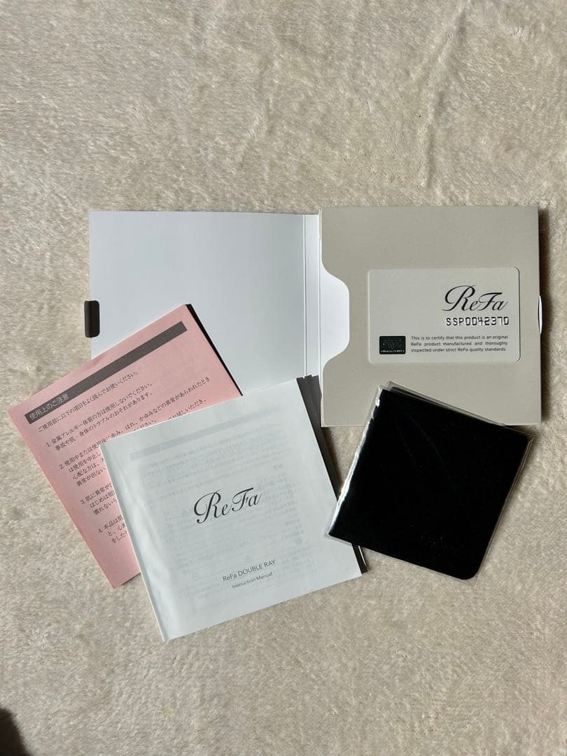 新品未使用！！　ReFa フェイスローラー ゴールド・ブラック　正規品