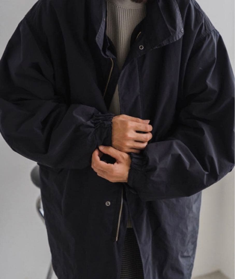 ATON 別注 AIR WHEATHER SHORT MODS COAT