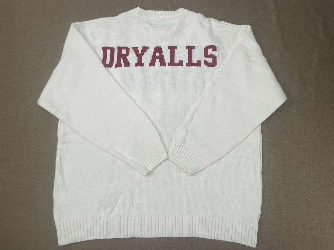 k*t様 HUMAN MADE ホワイト セーター 犬刺繍