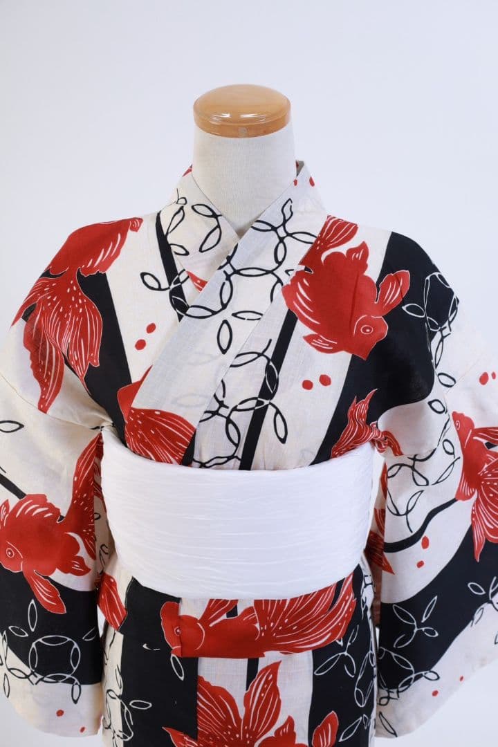 浴衣✿浴衣セット✿レディース浴衣✿しわ兵児帯✿兵児帯✿着物✿新品✿2点セット