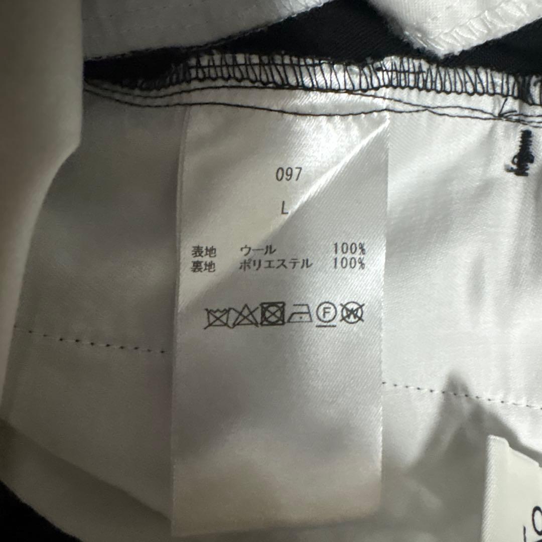 ovy GRAMPIANS WOOL 2TUCK WIDE SHORTS Ｌ