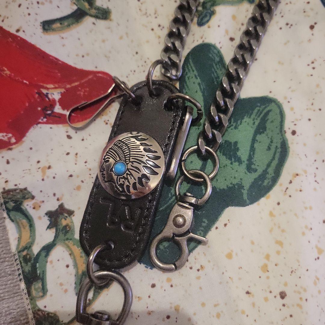 【美品】RRL ダブルアールエル ヴィンテージ ウォレットチェーン