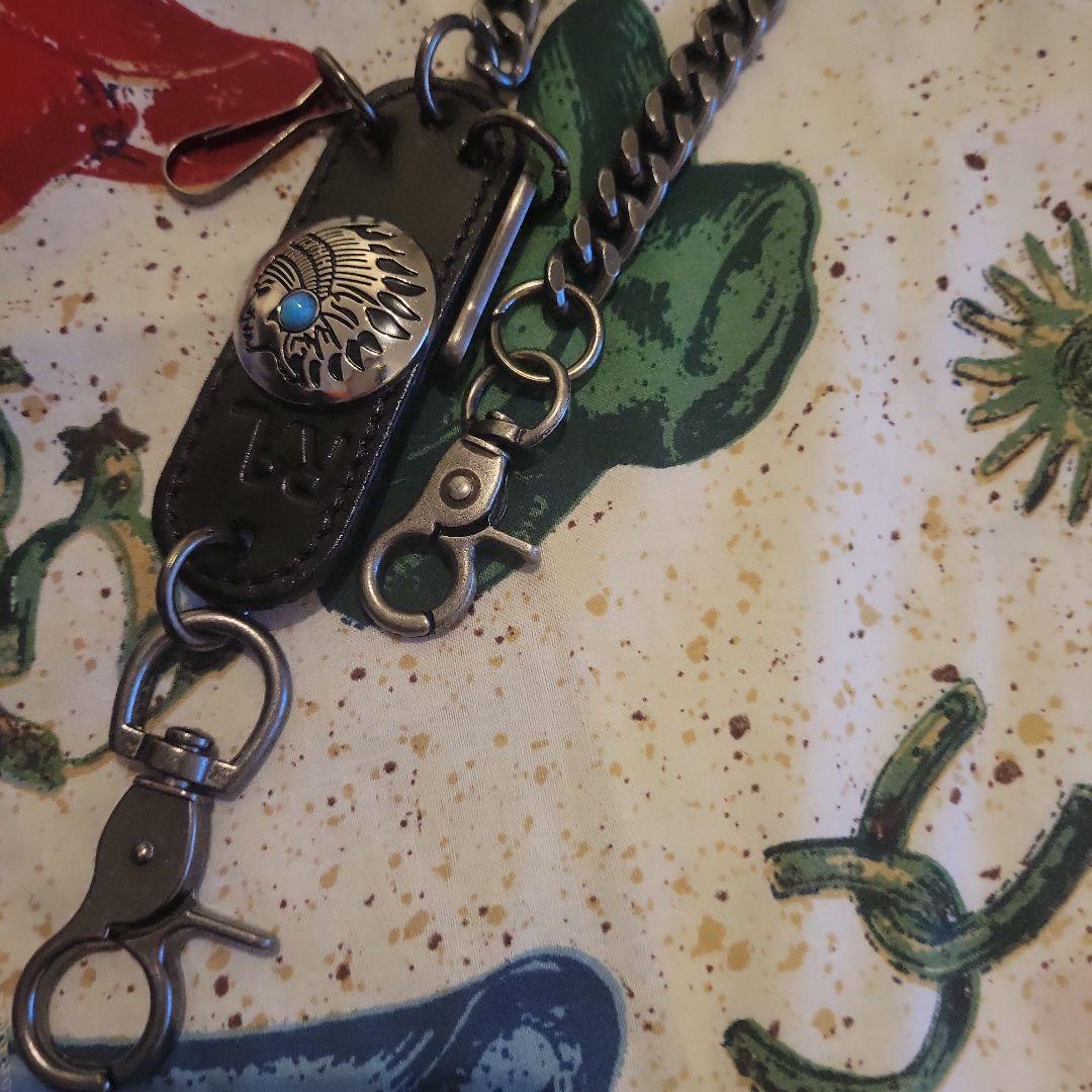 【美品】RRL ダブルアールエル ヴィンテージ ウォレットチェーン