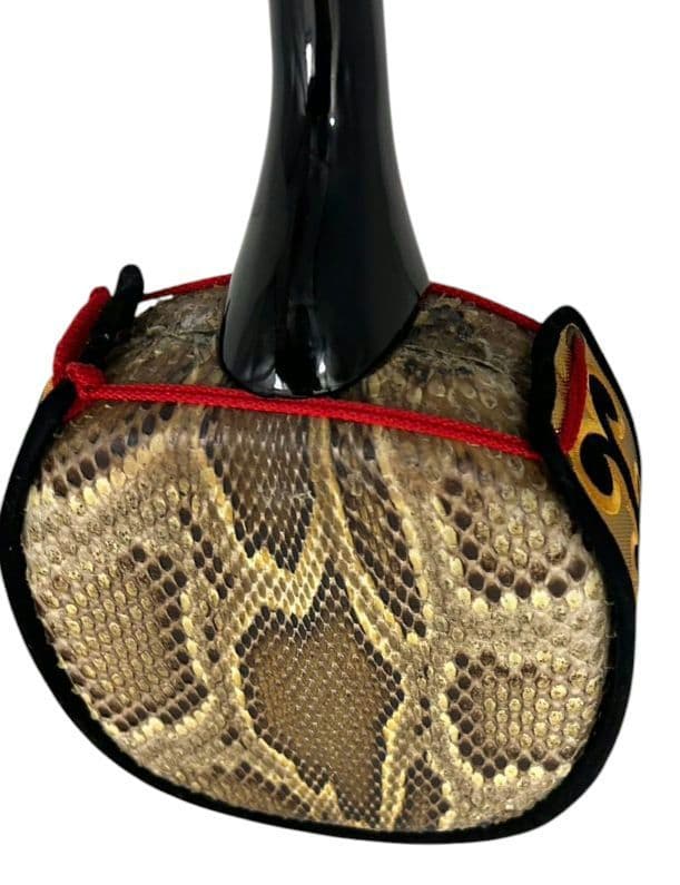 沖縄三味線 蛇革 強化張り