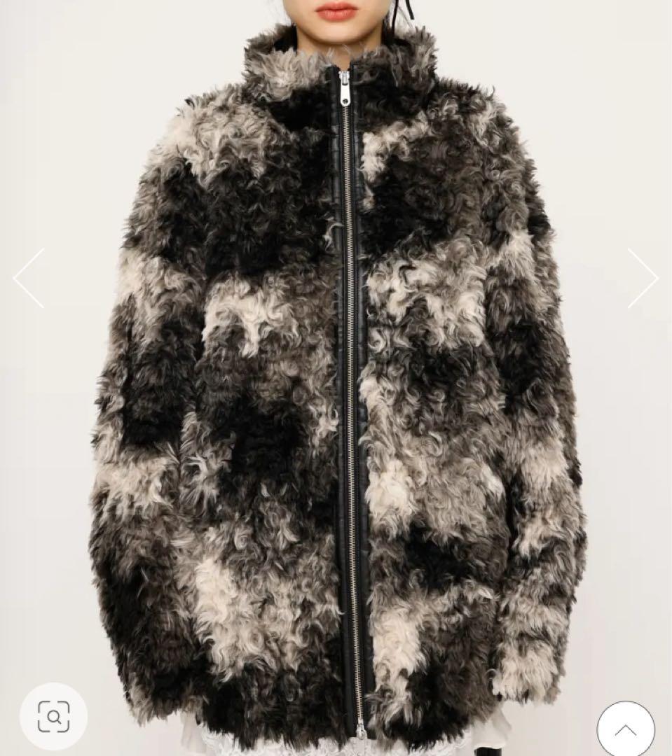 SIN新品未使用　今季　SLY CURLED BOA ブルゾン　サイズ２