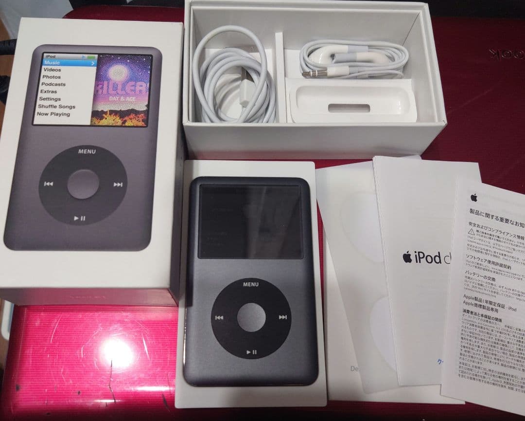 iPod classic MC297J 512GB SD化（バッテリ交換済）②