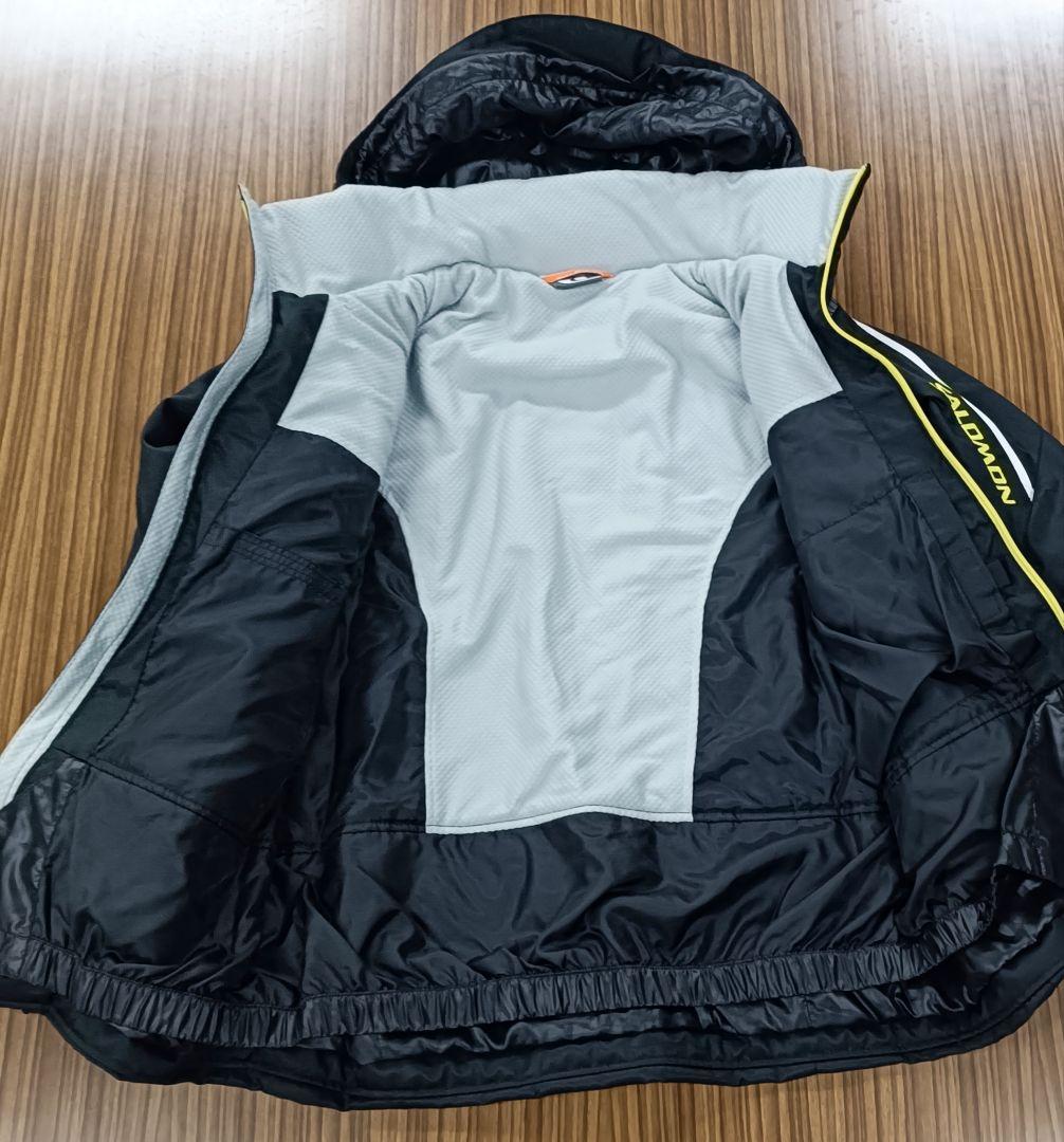 SALOMON スキーウェア ジャケット L ブラック