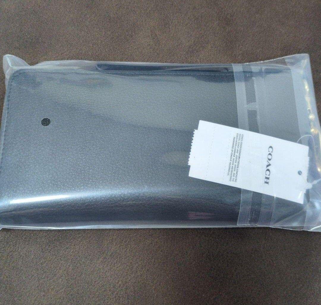 【新品未使用品】COACH長財布　ブラック 長財布 タグ付き