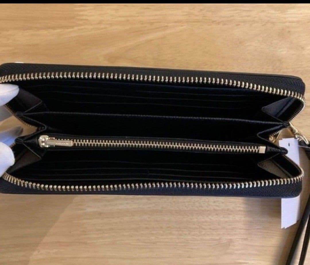 【新品未使用品】COACH長財布　ブラック 長財布 タグ付き