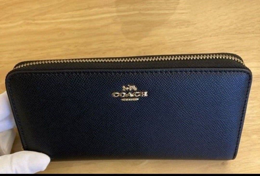【新品未使用品】COACH長財布　ブラック 長財布 タグ付き