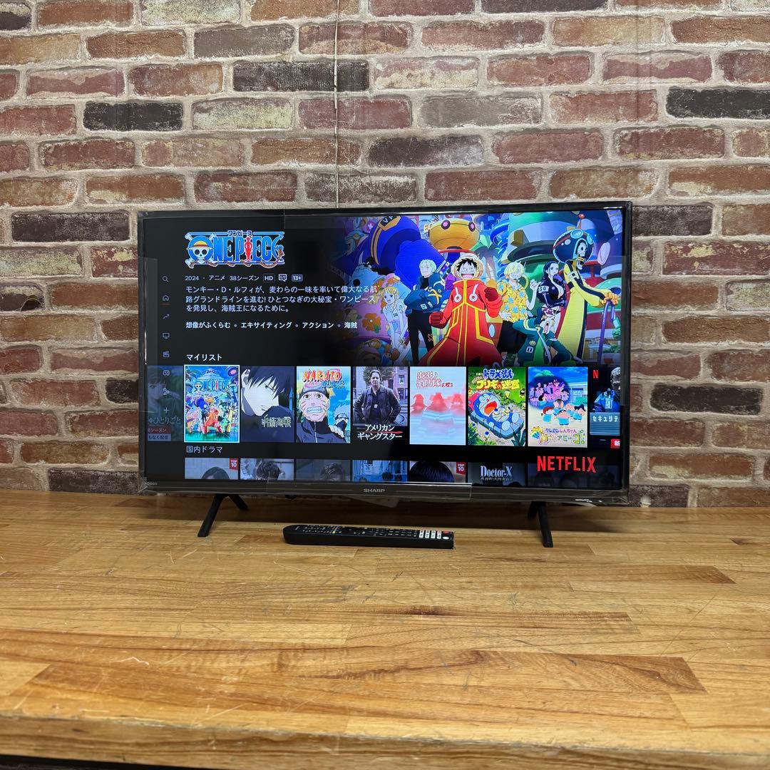 2023年製！ シャープ 32V型 液晶テレビ 2T-C32EF1 動画アプリ○
