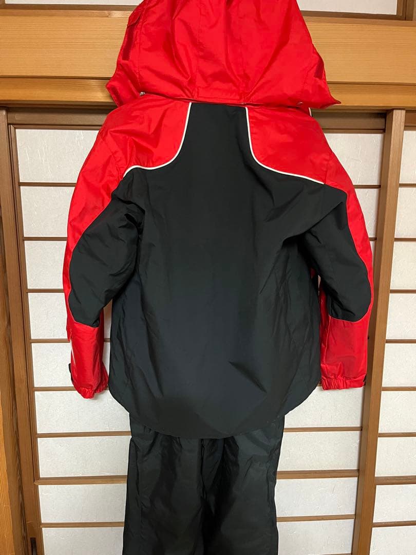 Aural Move Spot スキーウェア 黒/赤　150cm